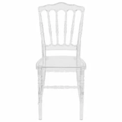 Flash Furniture Flash Elegance Crystal Ice Napoleon Stacking Chair -Living Room Chairs store unnamed file 8688