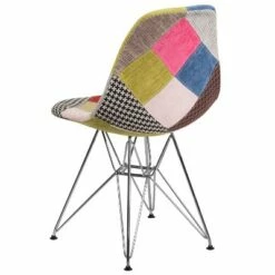 Flash Furniture Elon Series Milan Patchwork Fabric Chair with Chrome Base 9 Flash Furniture Elon Series Milan Patchwork Fabric Chair with Chrome Base -Living Room Chairs store unnamed file 8737