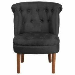 Flash Furniture HERCULES Kenley Series Black Fabric Tufted Chair -Living Room Chairs store unnamed file 8756