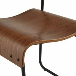 55 Downing Street Mael Modern Bentwood and Steel Chair -Living Room Chairs store unnamed file 8759