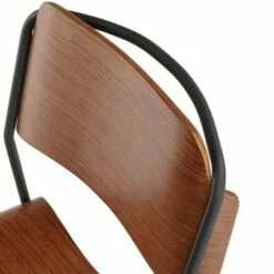 55 Downing Street Mael Modern Bentwood and Steel Chair -Living Room Chairs store unnamed file 8762