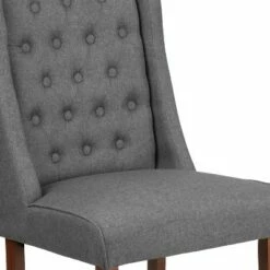 Flash Furniture HERCULES Preston Series Tufted Parsons Chair with Side Panel Detail -Living Room Chairs store unnamed file 8807