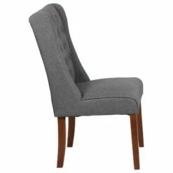 Flash Furniture HERCULES Preston Series Tufted Parsons Chair with Side Panel Detail -Living Room Chairs store unnamed file 8810
