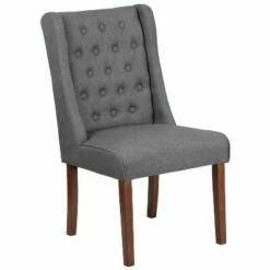 Flash Furniture HERCULES Preston Series Tufted Parsons Chair with Side Panel Detail -Living Room Chairs store unnamed file 8813