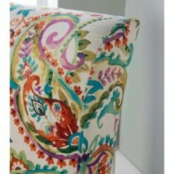 Julie Curved Back Slipper Chair Red - Linon -Living Room Chairs store unnamed file 8893