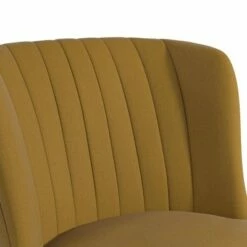 Brittany Upholstered Accent Chair - Novogratz Dark Gray -Living Room Chairs store unnamed file 8950