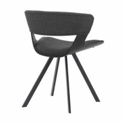Ulric Fabric/Wood Dining Chair - Armen Living Charcoal/walnut -Living Room Chairs store unnamed file 9000