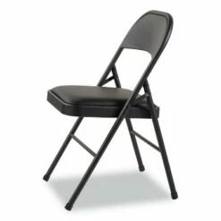 Alera Steel Folding Chair Graphite Seat/Graphite Back Graphite Base 4/Carton FCPC5B -Living Room Chairs store unnamed file 9034