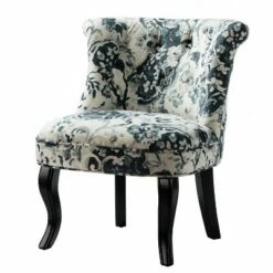 Karat Home | Side Accent Chair with Tufted Back -Living Room Chairs store unnamed file 9063