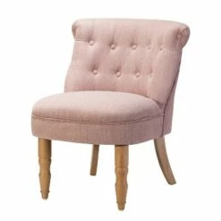 Textured Side Chair with Carved Legs | Karat Home -Living Room Chairs store unnamed file 9079