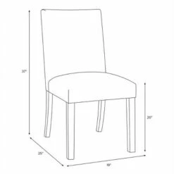 Dining Chair Holly Evergreen - Skyline Furniture -Living Room Chairs store unnamed file 9084