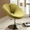 Perch Wool Blend Adjustable Chair Green - Manhattan Comfort