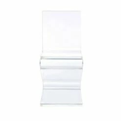 Peek Acrylic Z Chair Clear - Picket House Furnishings