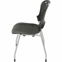 Balt Circulation Series Stacking Chair Black 25 x 23-3/4 x 34 34554