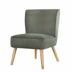 Curved Back Modern Chair Breeze Army - HomeFare -Living Room Chairs store unnamed file 9187