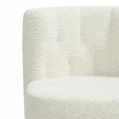 Gael Armless Accent Chair Sheepskin - Skyline Furniture Charcoal -Living Room Chairs store unnamed file 9265