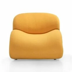 Set of 2 Rosebud Wool Blend Accent Chairs Yellow - Manhattan Comfort -Living Room Chairs store unnamed file 9289