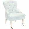 Falcon Tufted Arm Chair - Robins Egg Blue - Safavieh -Living Room Chairs store unnamed file 929