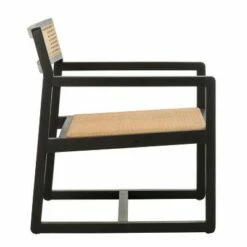 Lula Cane Accent Chair - Safavieh Black/natural -Living Room Chairs store unnamed file 9304