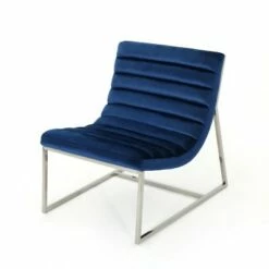 Raoul Parisian Modern Sofa Chair - Christopher Knight Home Slate -Living Room Chairs store unnamed file 9337