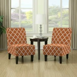 Branson Chair Set - Handy Living Orange