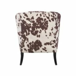 Simon Chair in Udder Madbess Brown/White - Linon 13 Simon Chair in Udder Madbess Brown/White - Linon -Living Room Chairs store unnamed file 9410