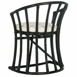 Bates Accent Chair - Black - Safavieh 11 Bates Accent Chair - Black - Safavieh -Living Room Chairs store unnamed file 9429