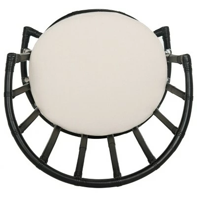 Bates Accent Chair - Black - Safavieh 7 Bates Accent Chair - Black - Safavieh - Image 5