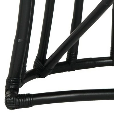 Bates Accent Chair - Black - Safavieh 9 Bates Accent Chair - Black - Safavieh - Image 7