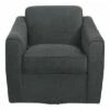 Cassie Swivel Arm Chair - OSP Home Furnishings Navy