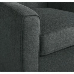 Cassie Swivel Arm Chair - OSP Home Furnishings Navy -Living Room Chairs store unnamed file 947