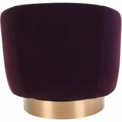 Arvilla Swivel Club Chair - Giotto Cabernet - Safavieh -Living Room Chairs store unnamed file 9472