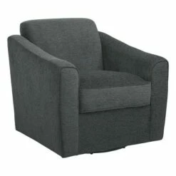 Cassie Swivel Arm Chair - OSP Home Furnishings Navy -Living Room Chairs store unnamed file 950