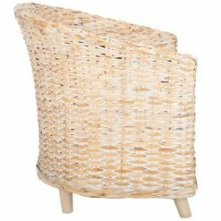 Omni Rattan Barrel Chair - Safavieh -Living Room Chairs store unnamed file 9510