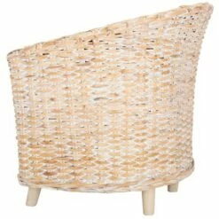 Omni Rattan Barrel Chair - Safavieh -Living Room Chairs store unnamed file 9512