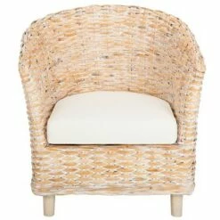 Omni Rattan Barrel Chair - Safavieh -Living Room Chairs store unnamed file 9516