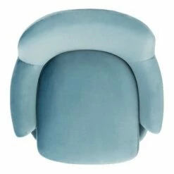Pyrite Velvet Swivel Chair - Safavieh Light Blue -Living Room Chairs store unnamed file 9532