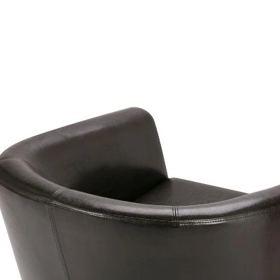 30" Parker Tub Chair - Wyndenhall Black 6 30" Parker Tub Chair - Wyndenhall Black - Image 4