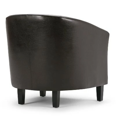 30" Parker Tub Chair - Wyndenhall Black 9 30" Parker Tub Chair - Wyndenhall Black - Image 7
