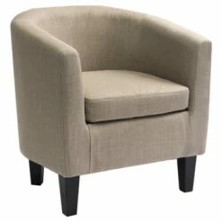 Antonio Tub Chair - Corliving Yellow -Living Room Chairs store unnamed file 9565