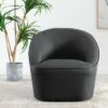 eLuxury Barrel Swivel Chair