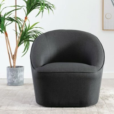 eLuxury Barrel Swivel Chair 3 eLuxury Barrel Swivel Chair