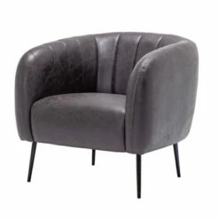 eLuxury Modern Channel Accent Chair 18 eLuxury Modern Channel Accent Chair -Living Room Chairs store unnamed file 9642