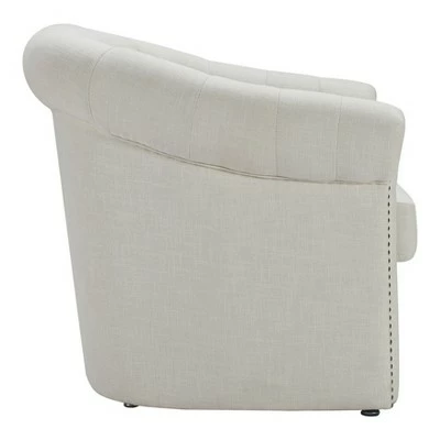 Westport Accent Barrel Chair - Finch Blue 5 Westport Accent Barrel Chair - Finch Blue - Image 3