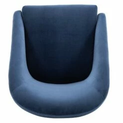Modern Barrel Accent Chair - WOVENBYRD Gray Velvet -Living Room Chairs store unnamed file 9769