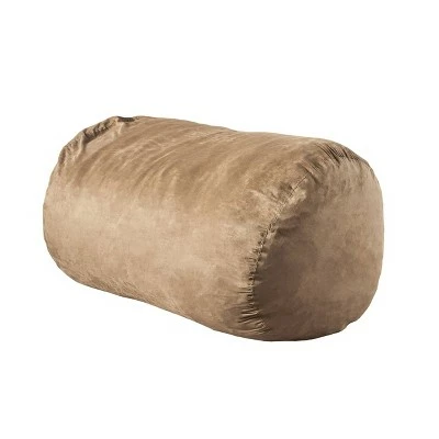 6.5' Asher Faux Suede Beanbag - Christopher Knight Home Camel 9 6.5' Asher Faux Suede Beanbag - Christopher Knight Home Camel - Image 7