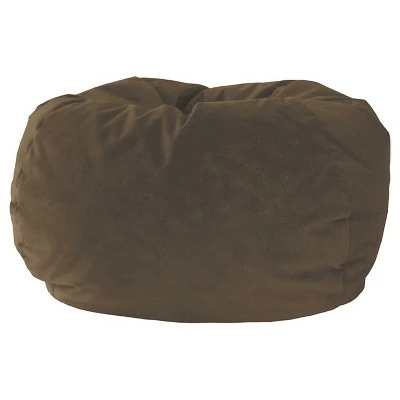 Gold Medal Bean Bags Micro-Fiber Suede Bean Bag Chair - Gold Medal Black 5 Gold Medal Bean Bags Micro-Fiber Suede Bean Bag Chair - Gold Medal Black - Image 3