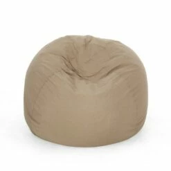 4.5" Rothrock Bean Bag - Christopher Knight Home Charcoal -Living Room Chairs store unnamed file 9844