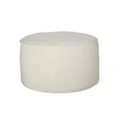 4' Arnside Glam Velvet Quilt Pattern Beanbag - Christopher Knight Home Charcoal -Living Room Chairs store unnamed file 9877