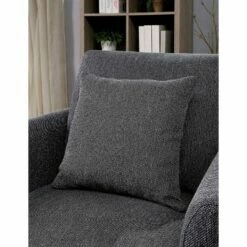 Gannet Rounded Padded Arms Chair Gray - miBasics -Living Room Chairs store unnamed file 988